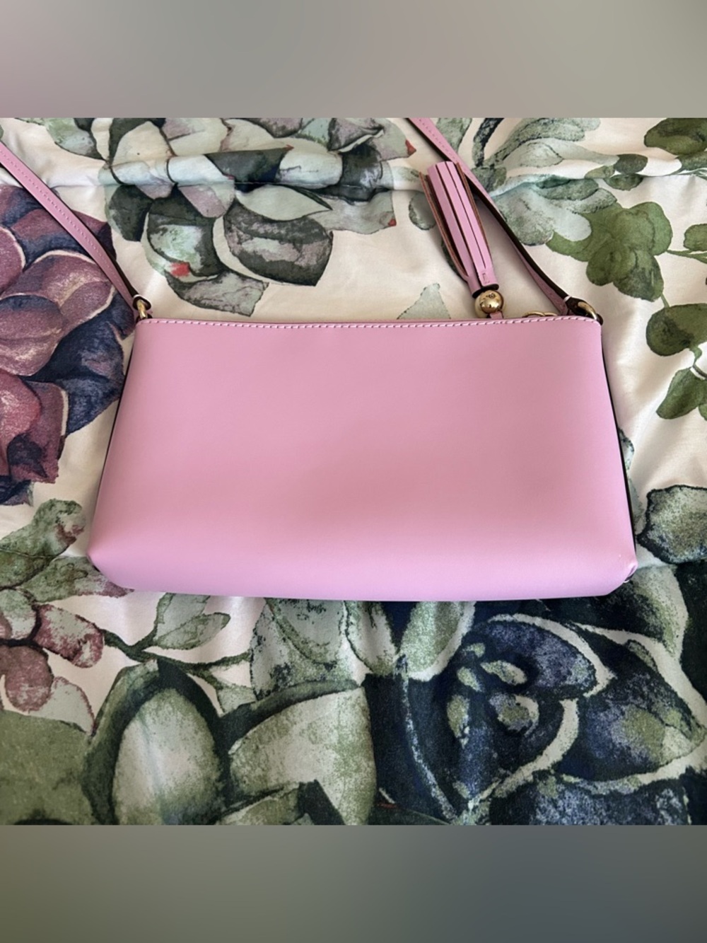 NWOT Kate Spade Lavender Leather Crossbody Bag - Picture 3 of 7